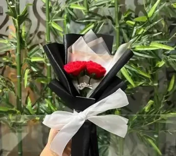 دسته گل رز