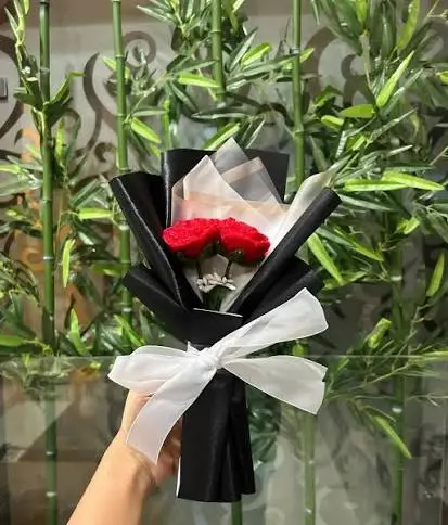 دسته گل رز