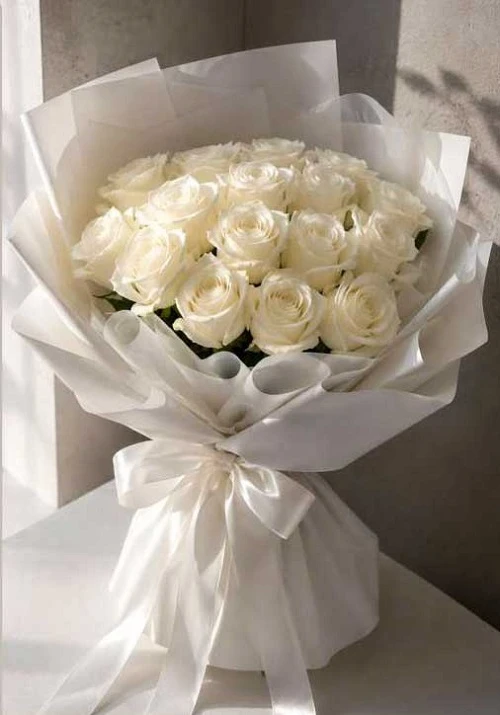 دسته گل رز
